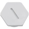 SIB G4832210 Tapón ciego hexagonal M32 plástico gris claro 7002534