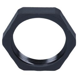 SIB H4107002 Contre-écrou en plastique PG7 noir 7211751