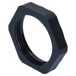 SIB H4107002 Contre-écrou en plastique PG7 noir 7211751