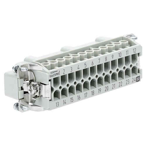 Harting 09330242601 Han 24E pin insert