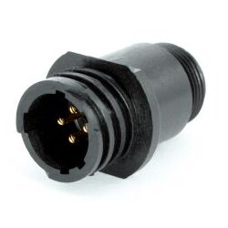 Kalitec KALI-2604D TT-Rundstecker (Buchsen-Typ) Set 4-polig mit Kabelsteckdose (Stecker-Typ)