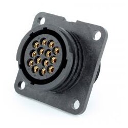 KALI-2614A Toughcon rundt stiksæt 14-polet I med vægstik til stikkontakter