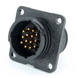 KALI-2614B Toughcon okrogli konektorski set 14-polni I z zidno vtičnico za pin kontakte