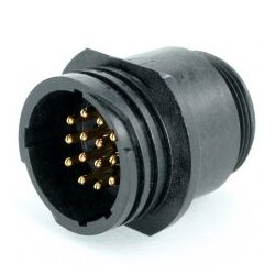 KALI-2614D Toughcon 圆形连接器套件 14 针 I，带用于针触点的电缆插座