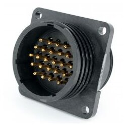 KALI-2624B Toughcon apaļo savienotāju komplekts 24-pin I ar sienas kontaktligzdu tapu kontaktiem