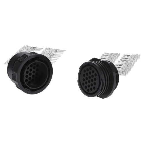 KALI-2624C Zestaw złączy okrągłych Toughcon 24-pin I z gniazdem kablowym do styków gniazdowych