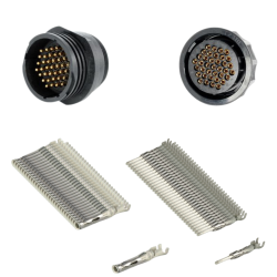 KALI-2637D Toughcon 圆形连接器套件 37 针 I，带用于针触点的电缆插座