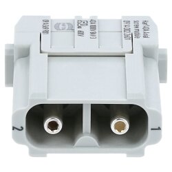 Harting 09140022601 Han Axialschraub-Modul 40 Stifteinsatz