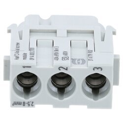 Harting 09140032701 Inserto de enchufe Han C-Module con conexión axial