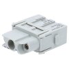 Harting 09140032701 Inserto de enchufe Han C-Module con conexión axial