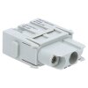 Harting 09140032701 Inserto de enchufe Han C-Module con conexión axial