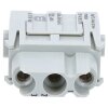 Harting 09140032701 Inserto de enchufe Han C-Module con conexión axial