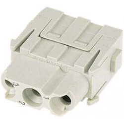Harting 09140032702 Han C-module socket insert with axial...