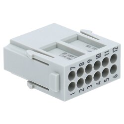 Harting 09140123001 Han DD moduļa tapas ieliktnis