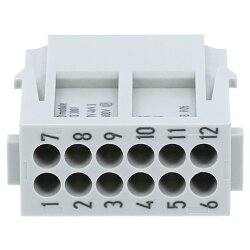 Harting 09140123001 Han DD moduļa tapas ieliktnis