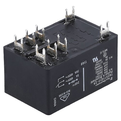 Schrack 9-1393211-0 T92S11D12-24, 2 changeover contacts, NO 30 A / NC 3 A / 24 V DC