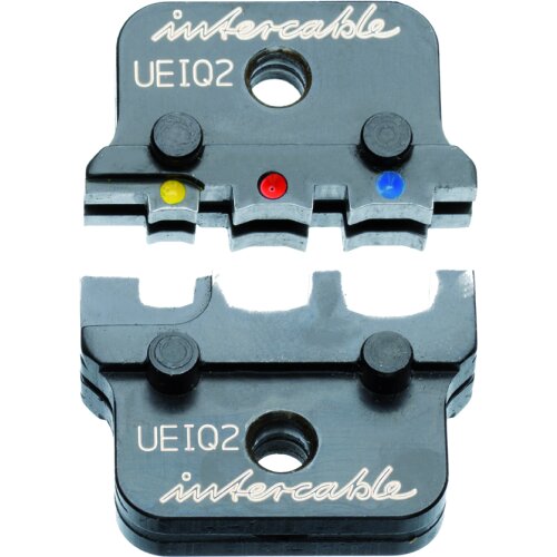 Starpkabeļu UEIQ2 presēšanas ieliktnis izolācijai. Kabeļu savienojumi 0,1-2,5 mm²