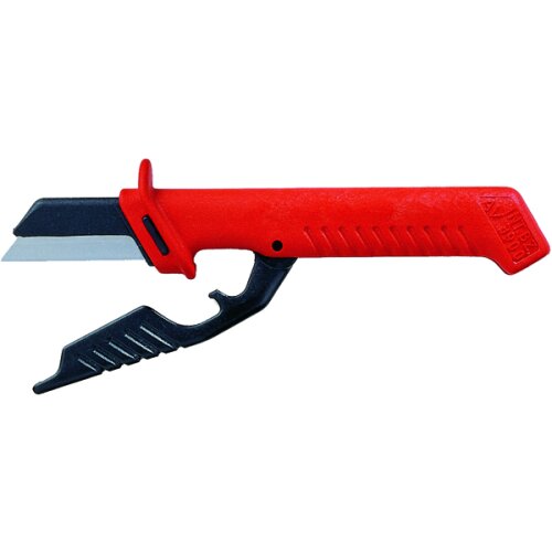 Intercable Tools AV3920 Kabelmesser Rundklinge mit integriertem Klingenschutz