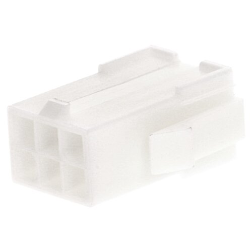 AMP 0-0172160-1 Mini universāls MATE-N-LOK ierakstīšanas korpuss, 6 kontaktu