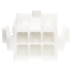 AMP 0-0172160-1 Mini universāls MATE-N-LOK ierakstīšanas korpuss, 6 kontaktu