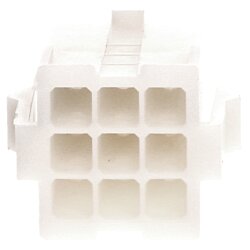 AMP 0-0172161-1 Mini univerzálne puzdro krytu MATE-N-LOK 9-kolíkové