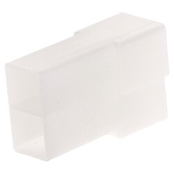 AMP 0-0180908-0 Carcasa conector plano FASTIN-FASTON 2 pines