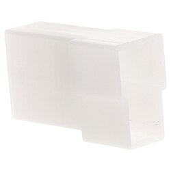 AMP 0-0180908-0 Carcasa conector plano FASTIN-FASTON 2 pines