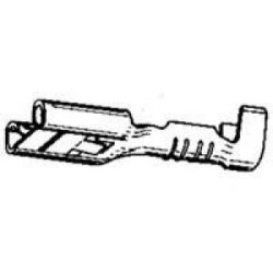 AMP 5-0160667-2 FASTIN-FASTON zásuvka 6,3x0,8 0,5-1,5 mm²