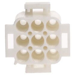 AMP 0-0350720-4 Conector universal MATE-N-LOK com 9 pinos