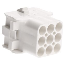AMP 0-0350782-1 Universal MATE-N-LOK Aufnahmegehäuse 9-polig