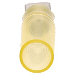 Crimpseal II varmekrympe fladt stik 6,3x0,8 gul 4-6mm² I krympestik med krympeslange