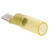 Crimpseal II varmekrympe fladt stik 6,3x0,8 gul 4-6mm² I krympestik med krympeslange