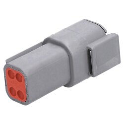 DEUTSCH DTM04-4P savienotāja korpuss 4-pin DTM sērija