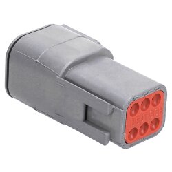 FRANÇAIS DTM04-6P Boîtier de connecteur 6 pôles série DTM