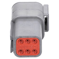 FRANÇAIS DTM04-6P Boîtier de connecteur 6 pôles série DTM