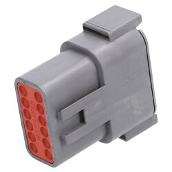 Κέλυφος υποδοχής DEUTSCH DTM04-12PA σειρά DTM 12 ακίδων