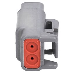 DEUTSCH DTM06-2S Buchsengehäuse 2-polig DTM-Serie