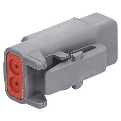 DEUTSCH DTM06-2S Buchsengehäuse 2-polig DTM-Serie