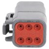 DEUTSCH DTM06-6S socket housing 6-pin DTM series