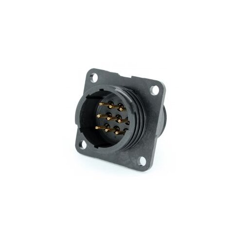 Toughcon TT1730-P09 wandcontactdoos voor pincontacten 9-polig