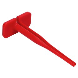 DEUTSCH 0411-240-2005 Crimp kontakt ekstraktionsværktøj størrelse 20 rød