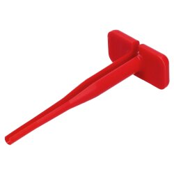 DEUTSCH 0411-240-2005 Crimp kontakt ekstraktionsværktøj størrelse 20 rød