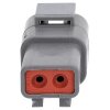 DEUTSCH DTP04-2P connector housing 2-pin DTP series