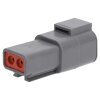 DEUTSCH DTP04-2P connector housing 2-pin DTP series