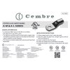 Cembre A03-M4 tubular cable lug 0.25-1.5mm² M4