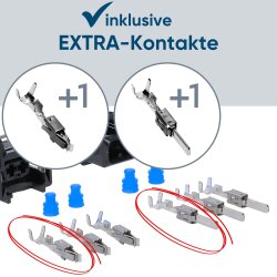 Conjunto KALI-1302 AMP JPT de 2 pólos 0,5-1,0mm²