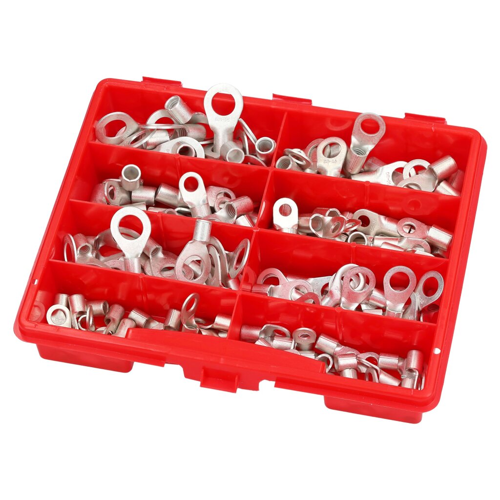 Pack Of 10 Kalitec Q16-8 Crimping Cable Lug 16 Mm² M8 I Uninsulated I - View #12