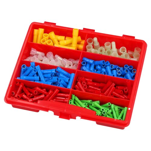 Caja surtida KALI-1580 conectores a tope aislados 0,2-6mm²