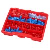 KALI-1611 Sortimentskasten Flachsteckhülsen und Flachstecker Vollisoliert 0,25-6mm²