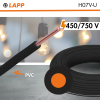 Lapp 4527012 H07V-U 1x2,5 BK
